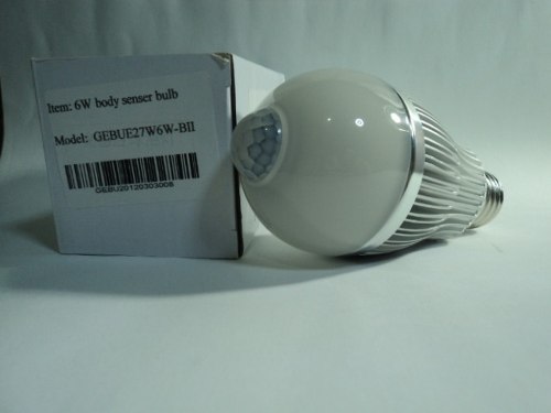 6W Motion Sensor IR LED Bulb